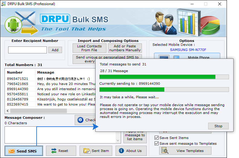Bulk SMS Mobile Marketing